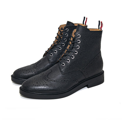 SOLA High Top leather Shoe