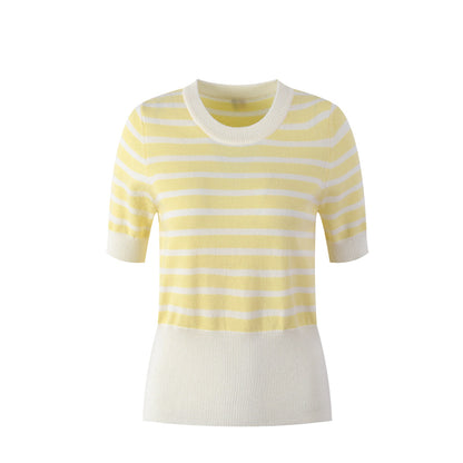 SOLA  Women Stripe T-shirt