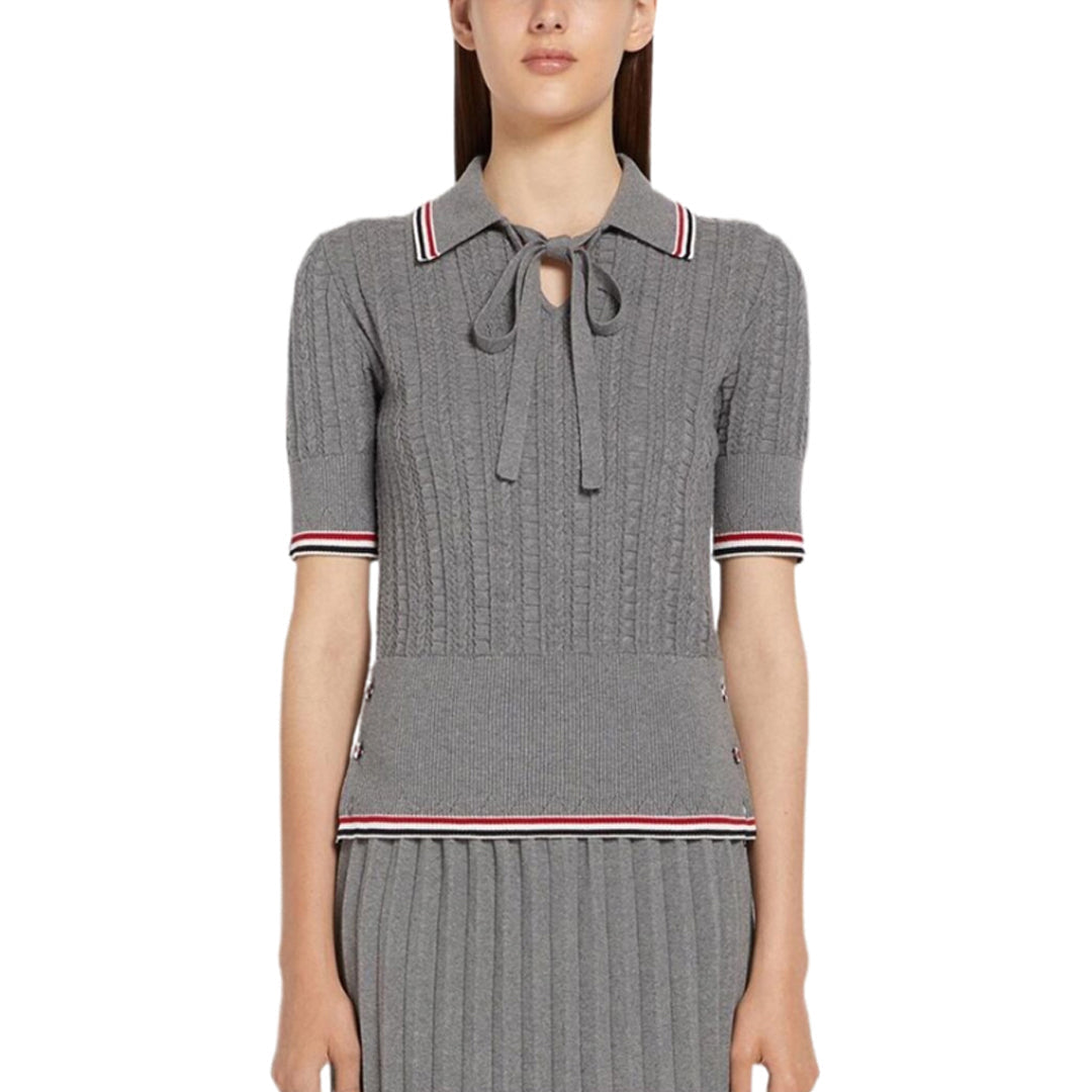 SOLA  Women stripe POLO shirt