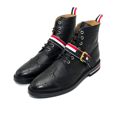 SOLA  High top leather Shoe