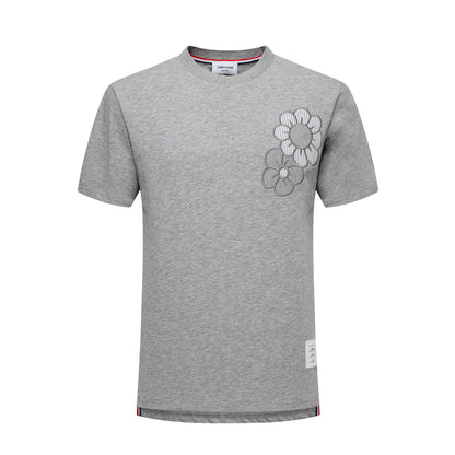 SOLA  Floral Embroidery T-shirt