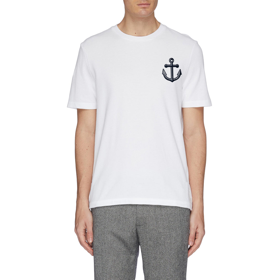 SOLA  Anchor embroidery T-shirt