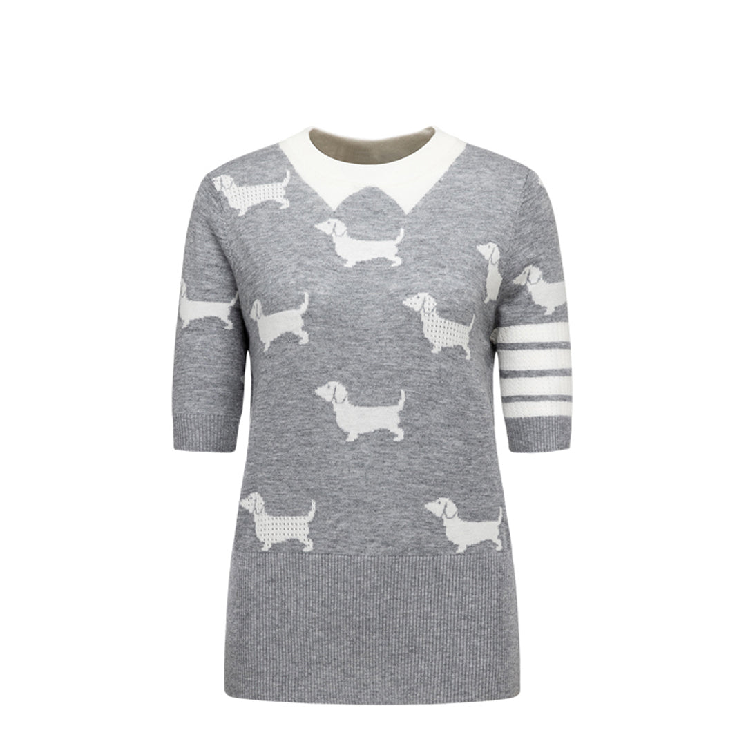 SOLA  women puppy T-shirt