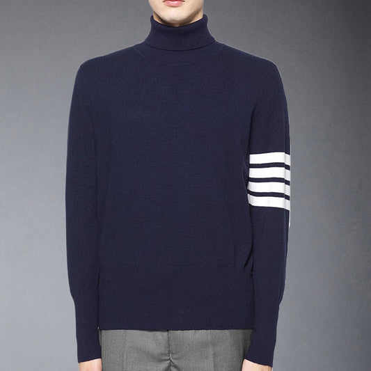 SOLA  4-Bar Turtleneck sweater