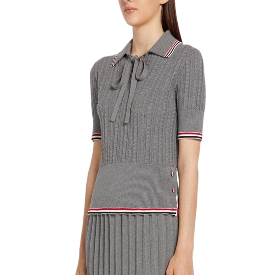 SOLA  Women stripe POLO shirt