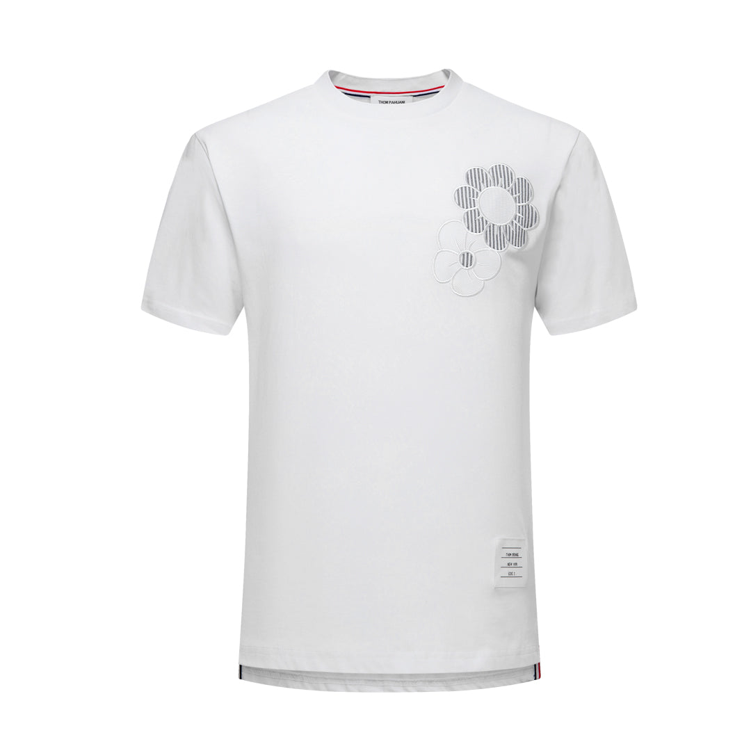 SOLA  Floral Embroidery T-shirt