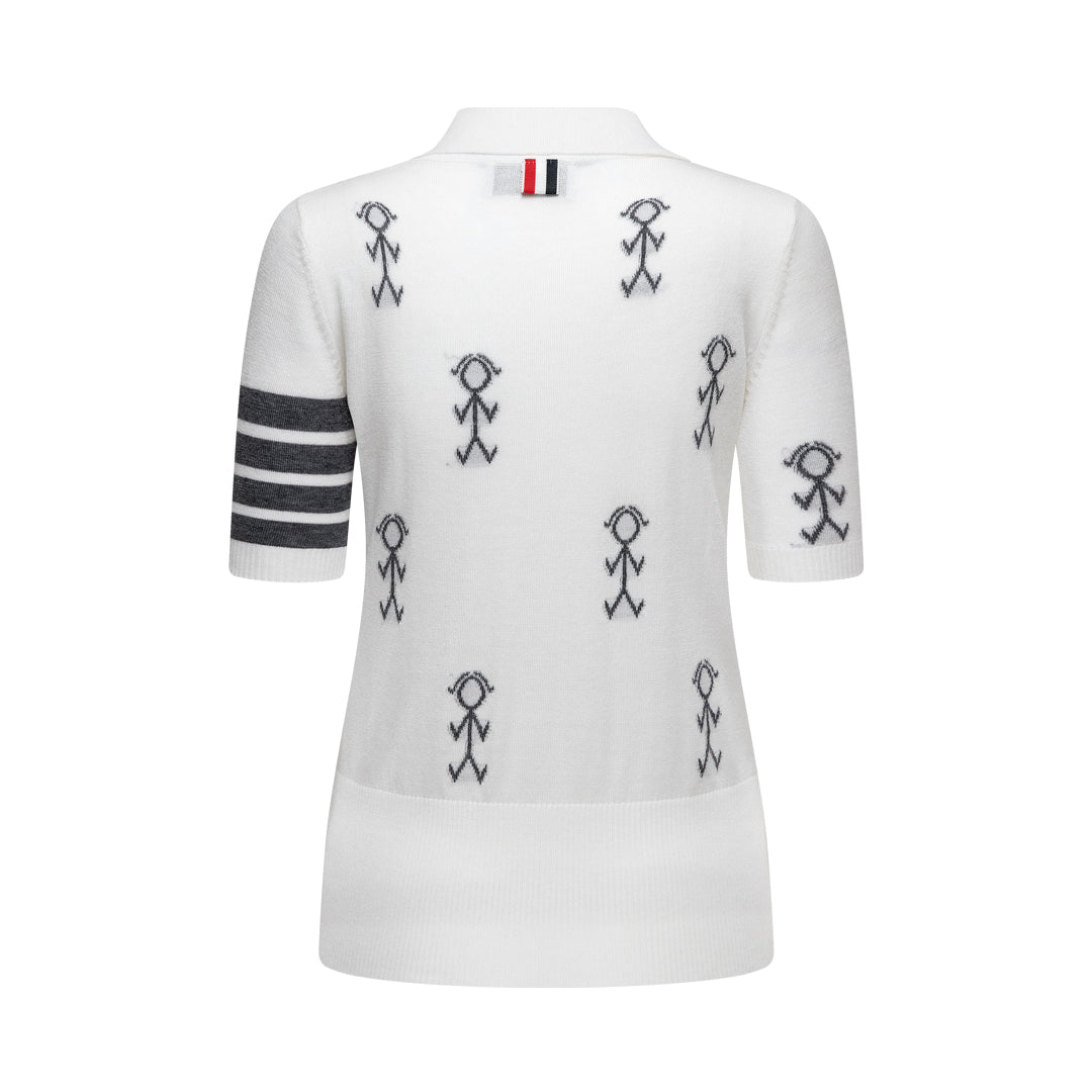 SOLA Women Stickman POLO shirt