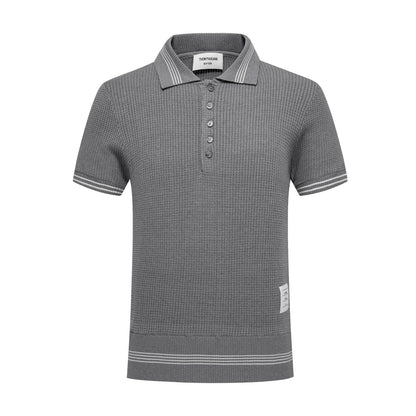 SOLA  Waffle fabric POLO Shirt