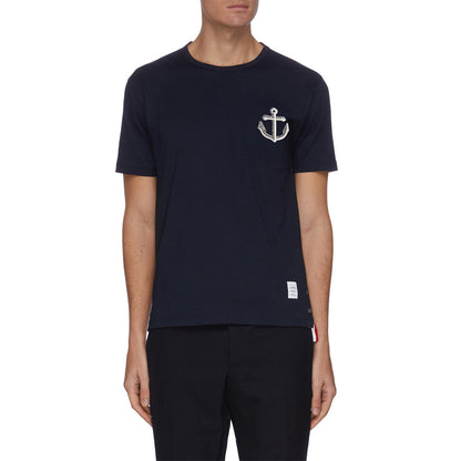 SOLA  Anchor embroidery T-shirt