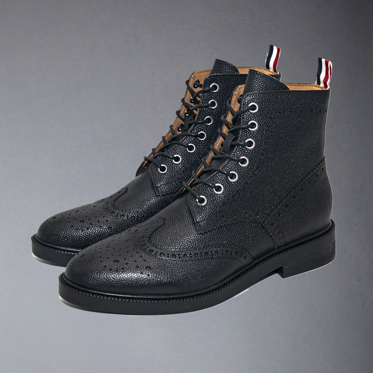 SOLA High Top leather Shoe