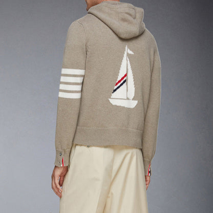 SOLA 2025SS Thick Hooded Sweater