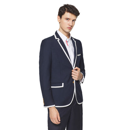 SOLA  2025SS Slim-Fit Men's suit