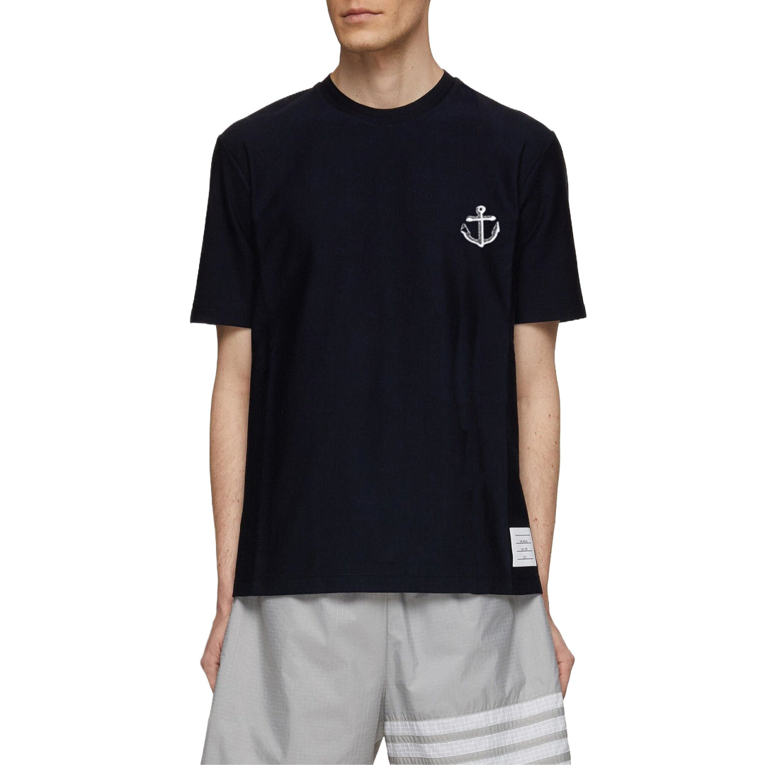 SOLA  Anchor embroidery T-shirt