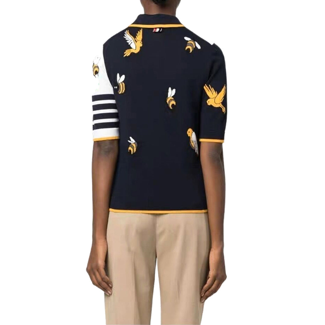 SOLA  Bee Embroidery POLO Shirt