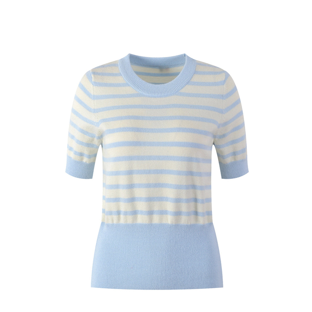 SOLA  Women Stripe T-shirt