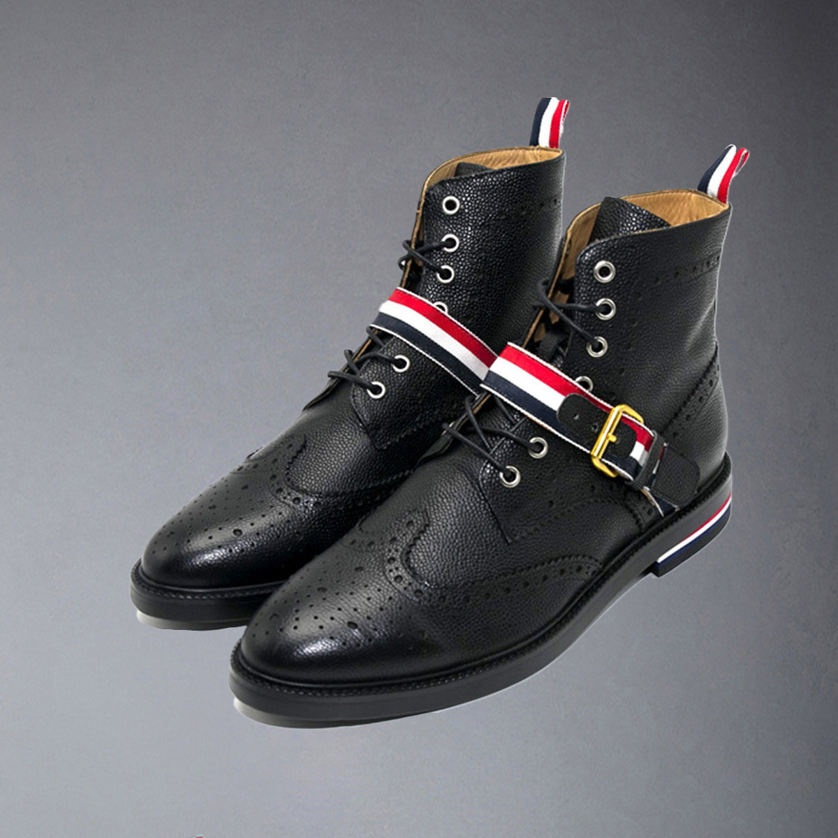 SOLA  High top leather Shoe