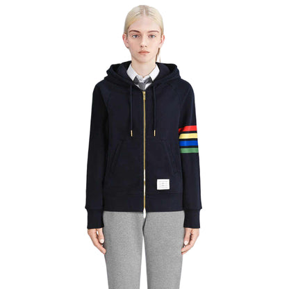 SOLA  Rainbow Stripes Hoodie