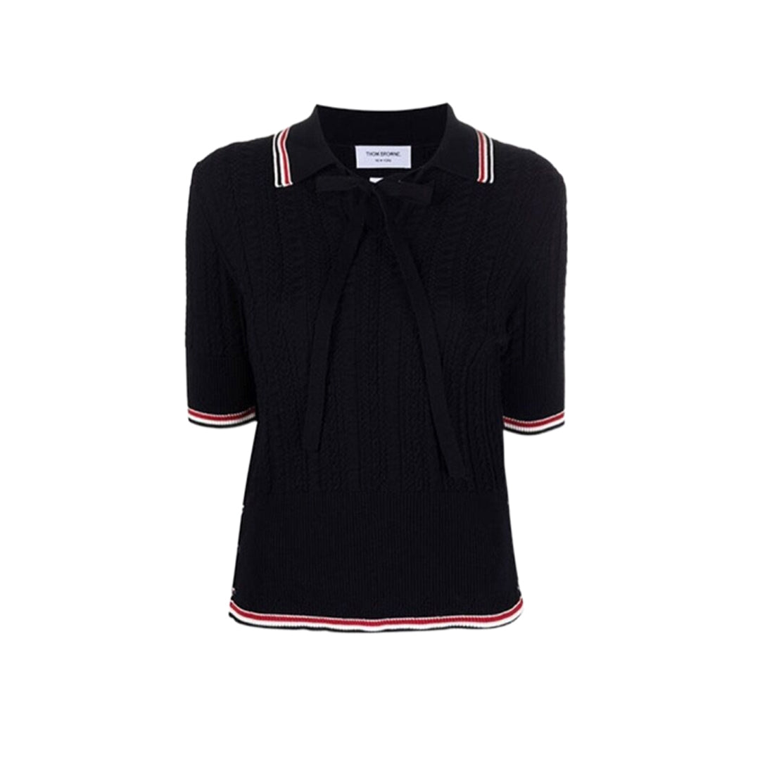 SOLA  Women stripe POLO shirt