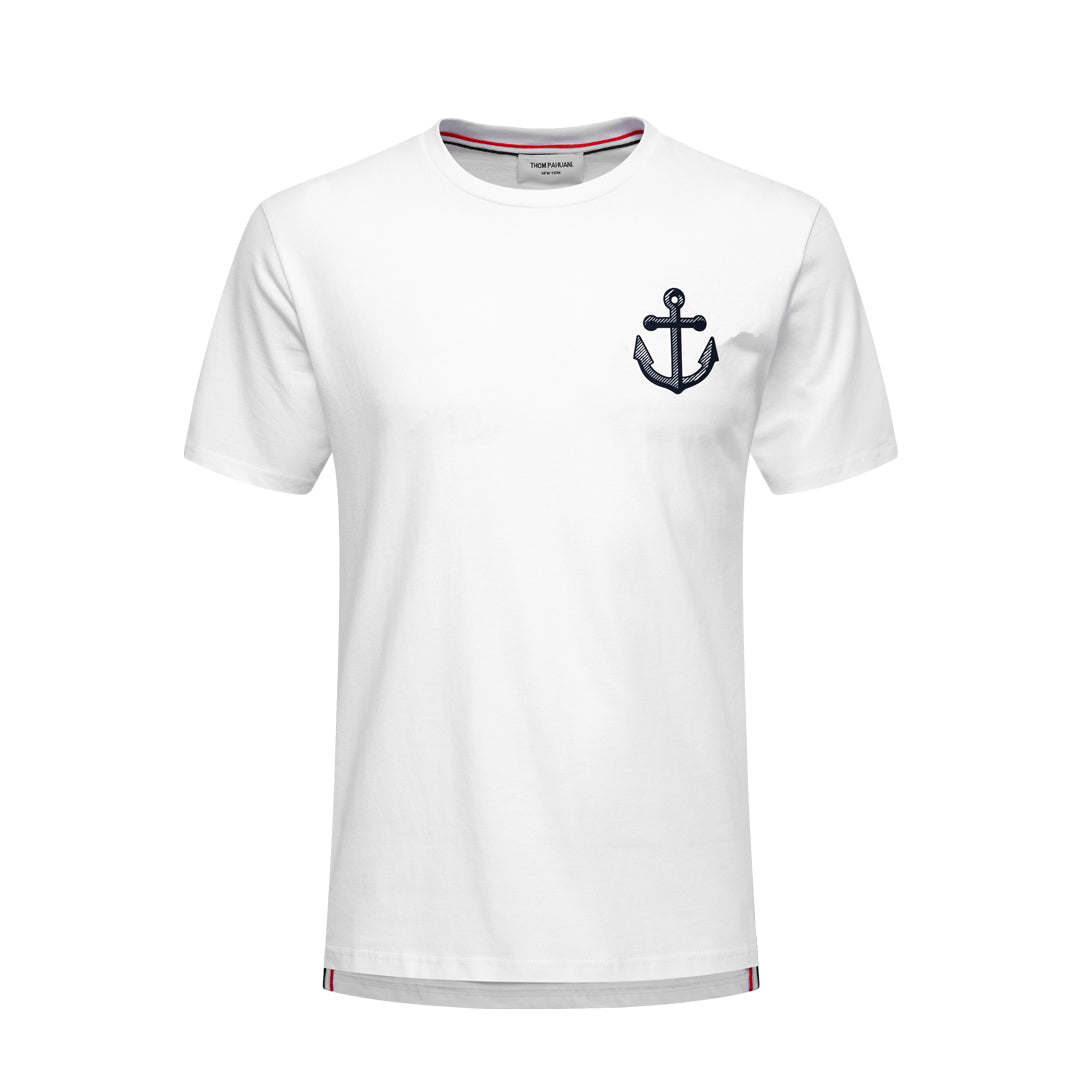 SOLA  Anchor embroidery T-shirt