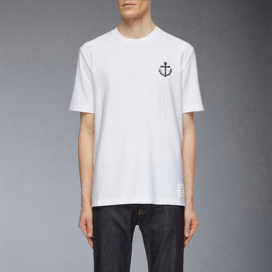 SOLA  Anchor embroidery T-shirt