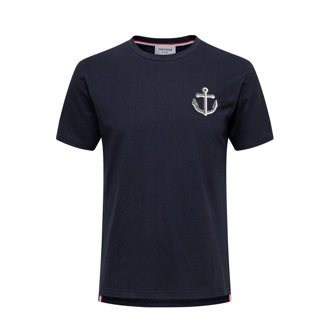 SOLA  Anchor embroidery T-shirt