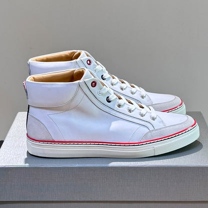 SOLA  High Top Leather Sneakers