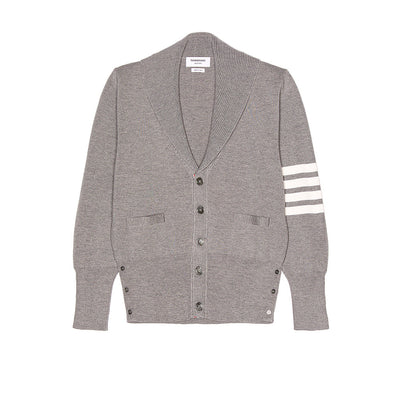 SOLA  4-Bar Thick knitted jacket