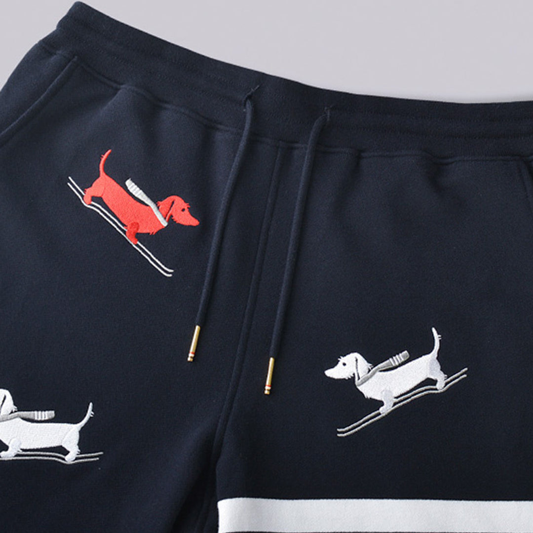 SOLA  Embroidery Sports shorts