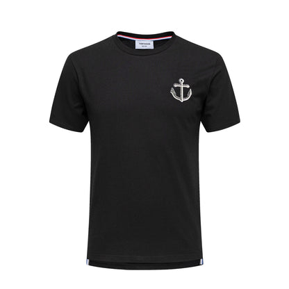 SOLA  Anchor embroidery T-shirt