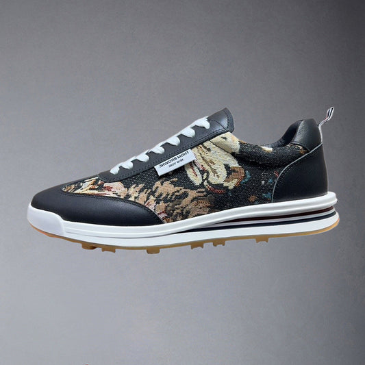 SOLA  2025ss Cowhide Sneakers