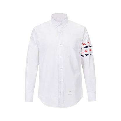 SOLA  4-Bar Embroidery Shirt