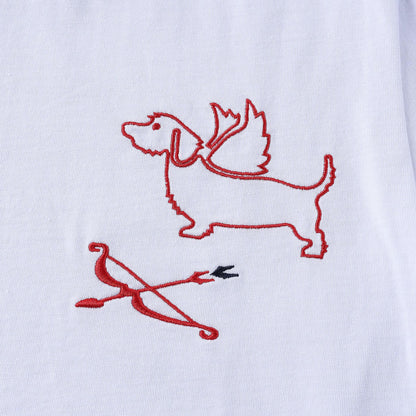 SOLA  Puppy Embroidery T-shirt