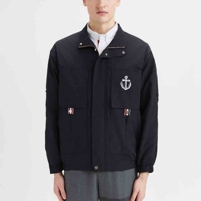 SOLA  Anchor embroidery Jacket