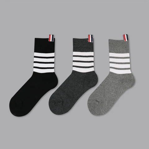 Four stripe socks